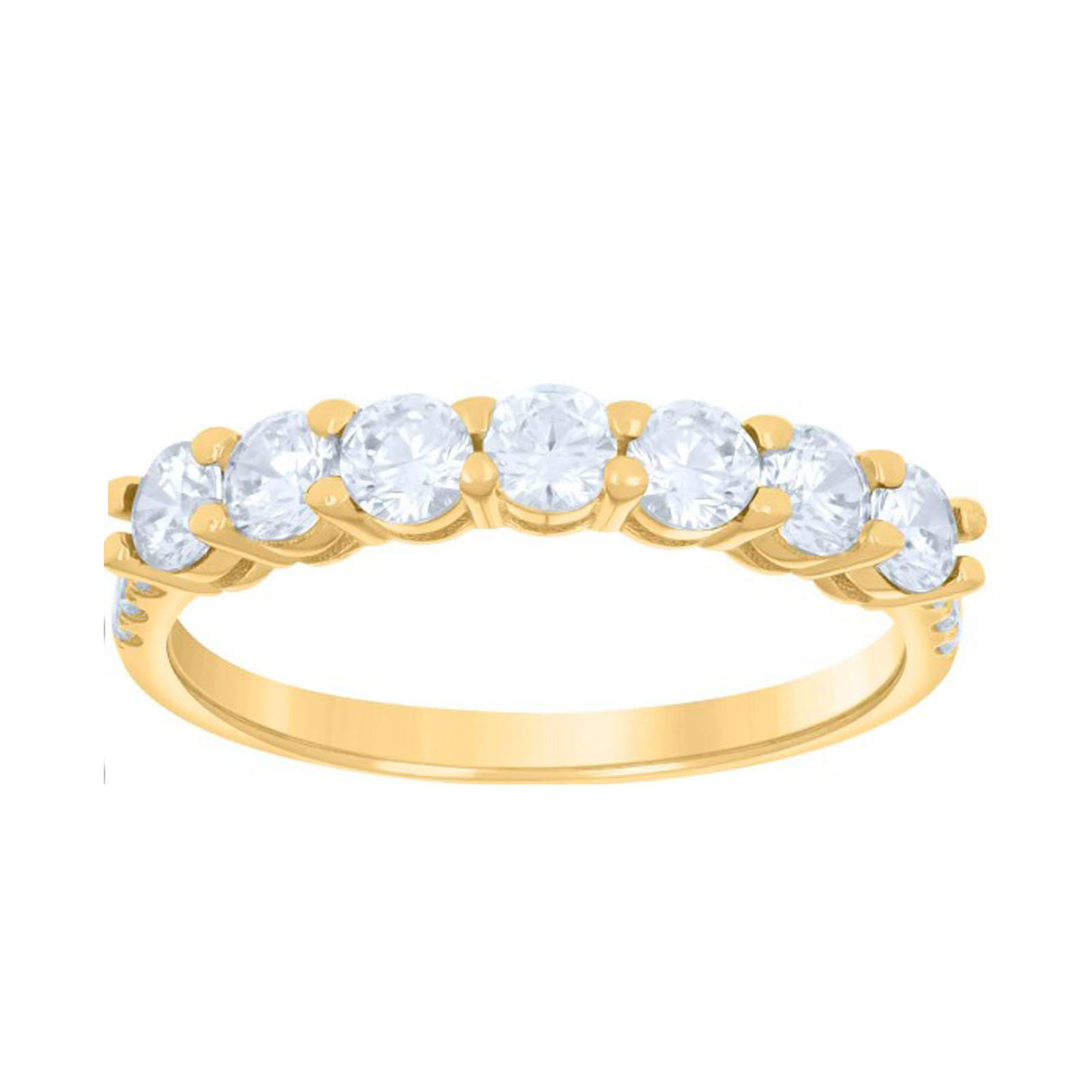 Gold Wedding Bands  -  Women'