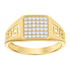 Gold Fashion Rings - Men'