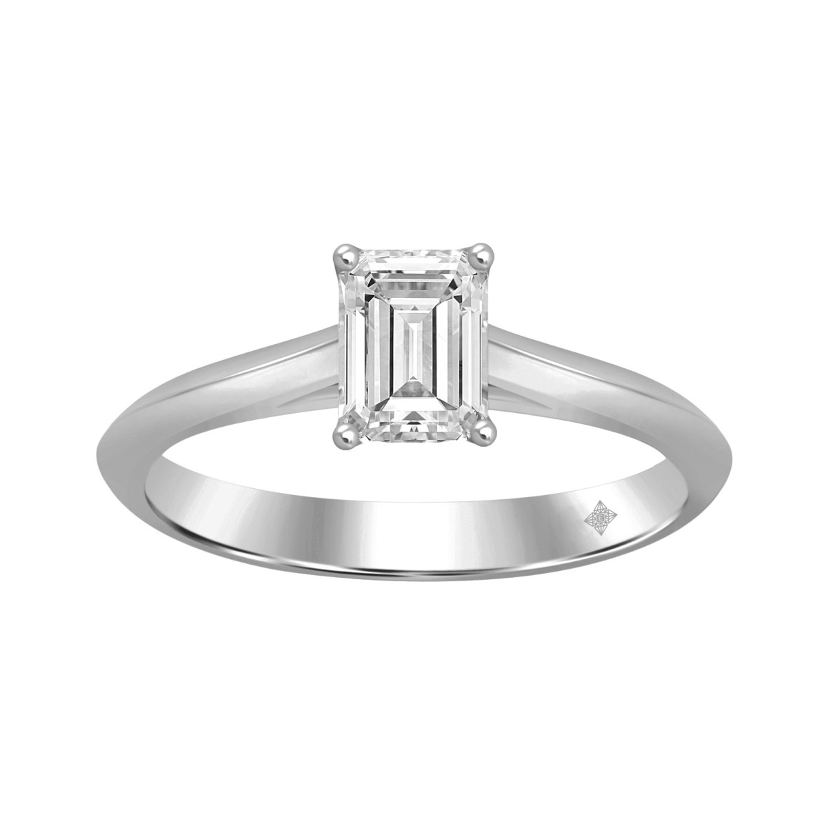 Lab Diamond Engagement Ring