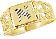 Gold Fashion Rings-Kid