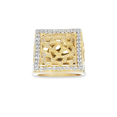 Gold Fashion Rings - Men'