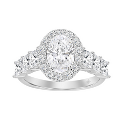 Lab Diamond Engagement Ring