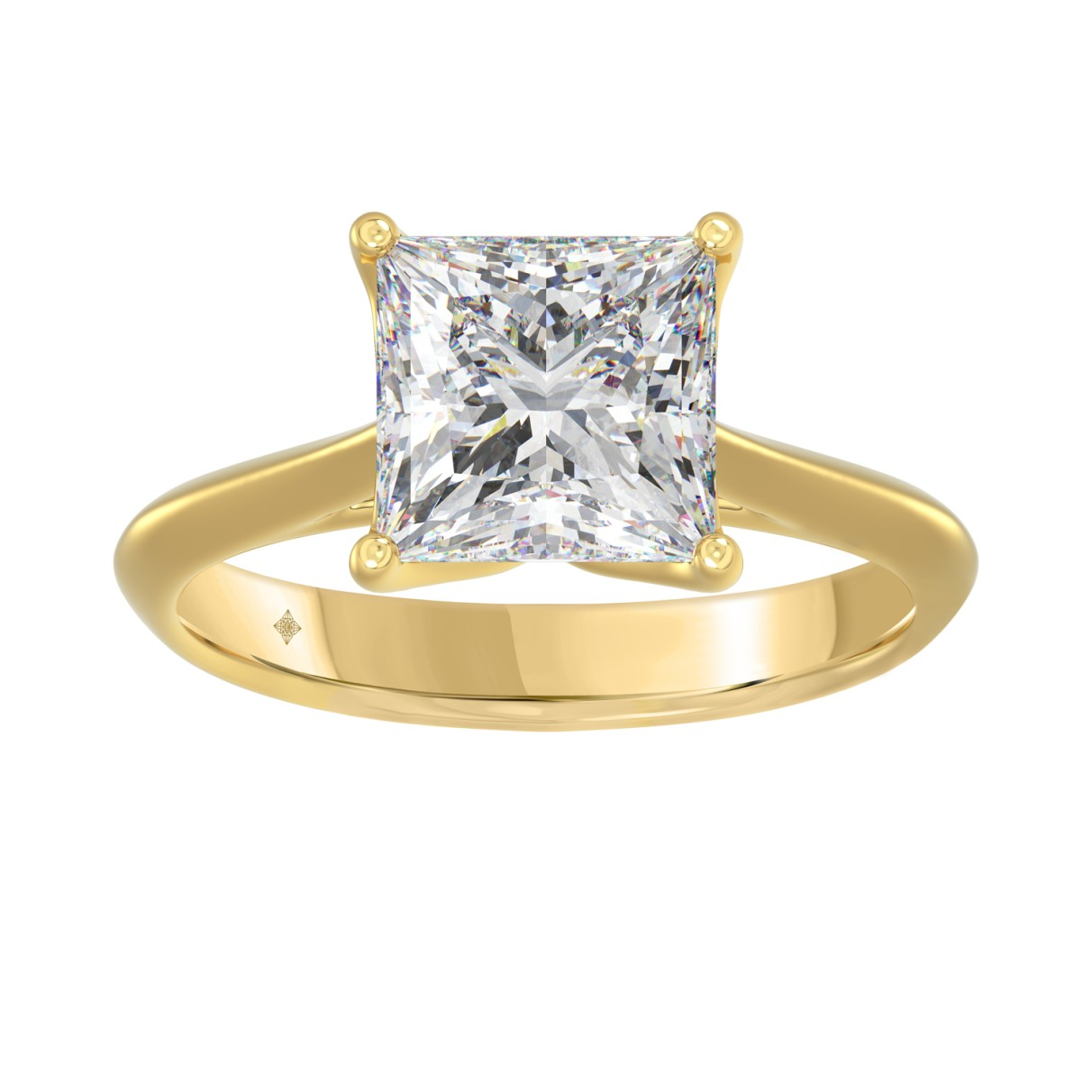 Lab Diamond Engagement Ring