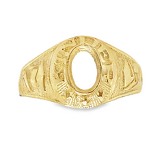 Gold Fashion Rings-Graduation