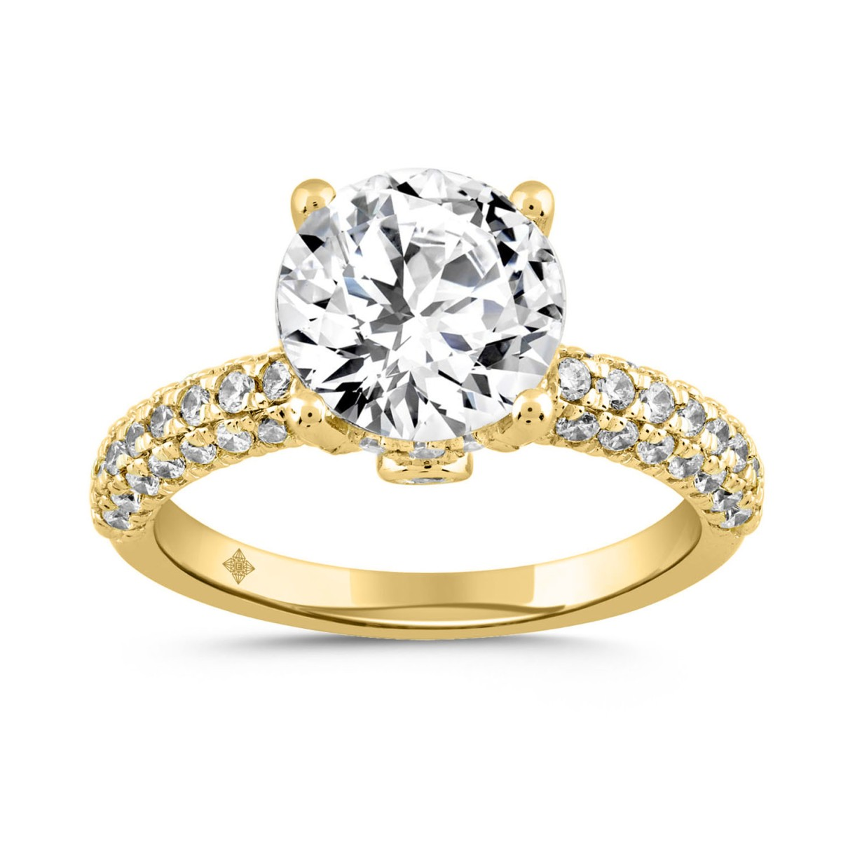 Lab Diamond Engagement Ring