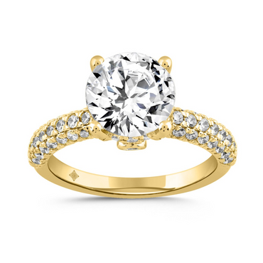 Lab Diamond Engagement Ring