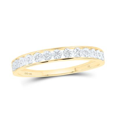 Diamond Wedding Bands  -  Women'