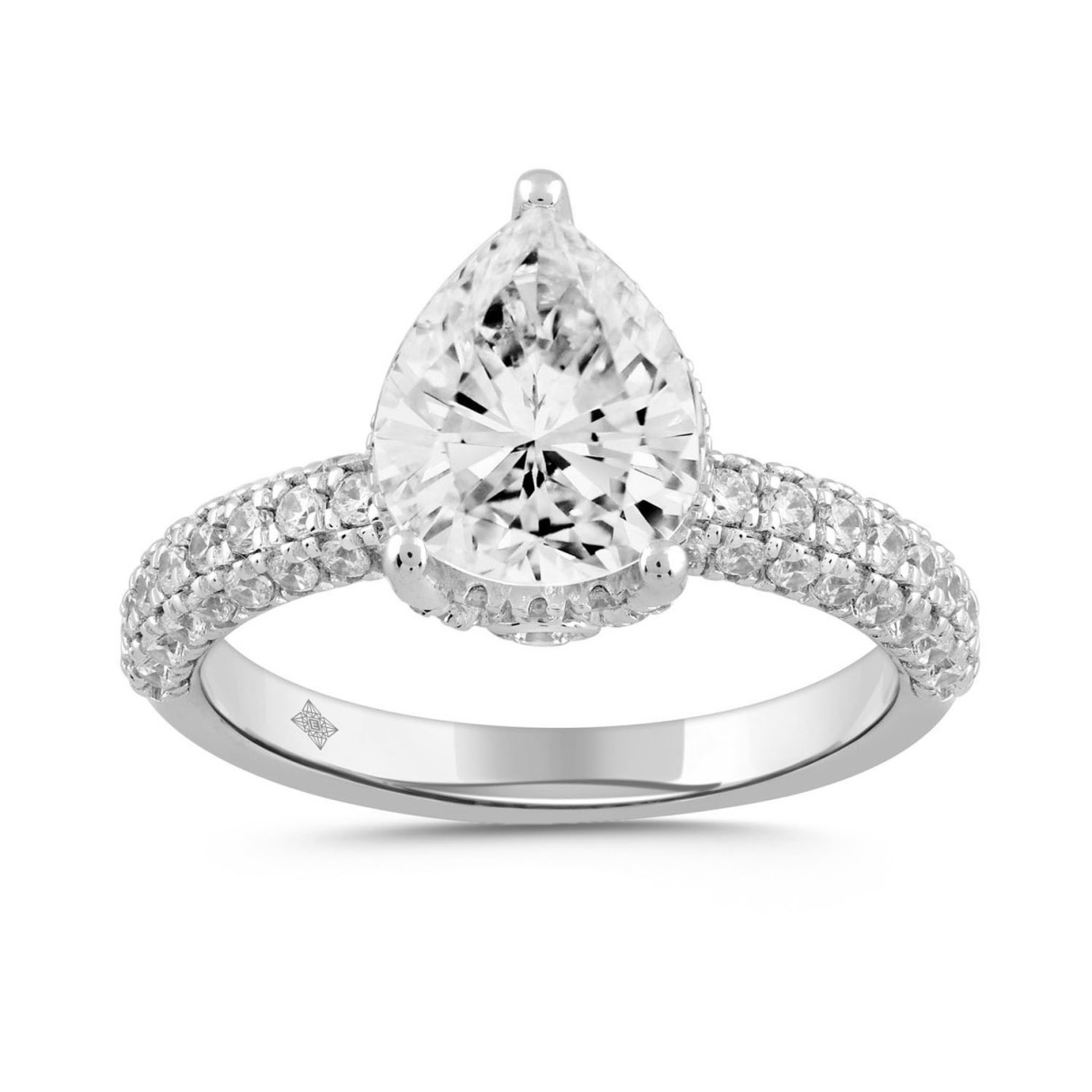 Lab Diamond Engagement Ring