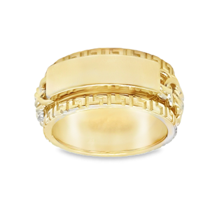 Gold Fashion Rings - Men'