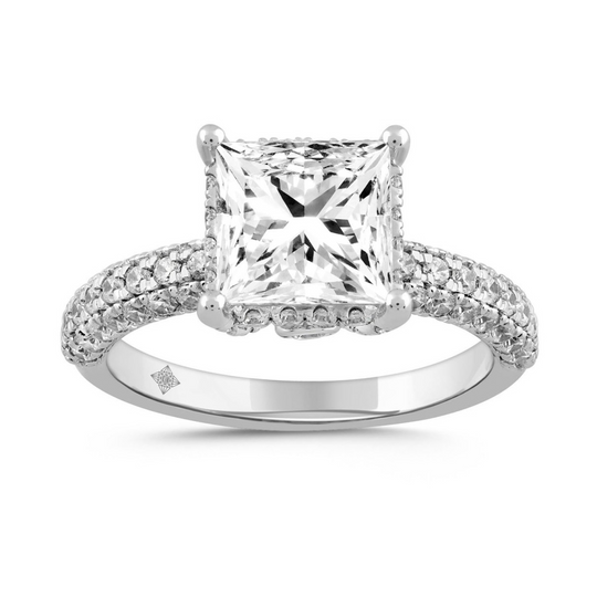 Lab Diamond Engagement Ring