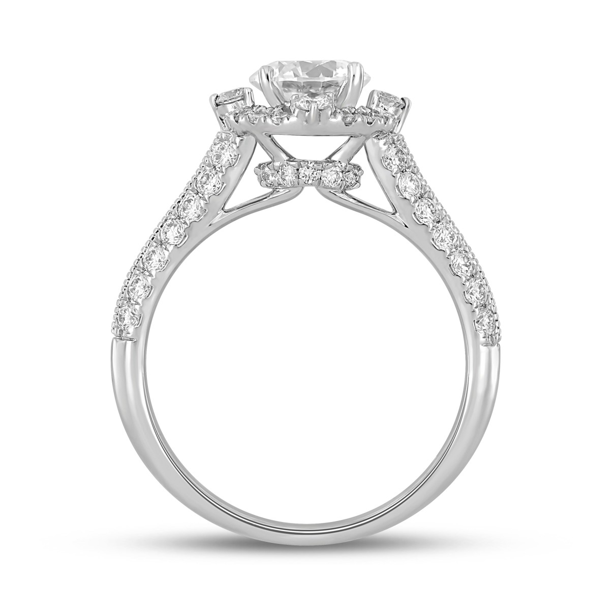 Lab Diamond Engagement Ring