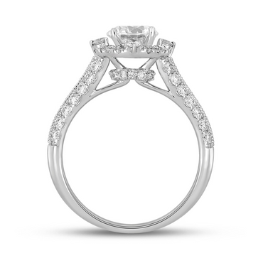 Lab Diamond Engagement Ring