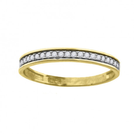 Gold Wedding Bands  -  Women'