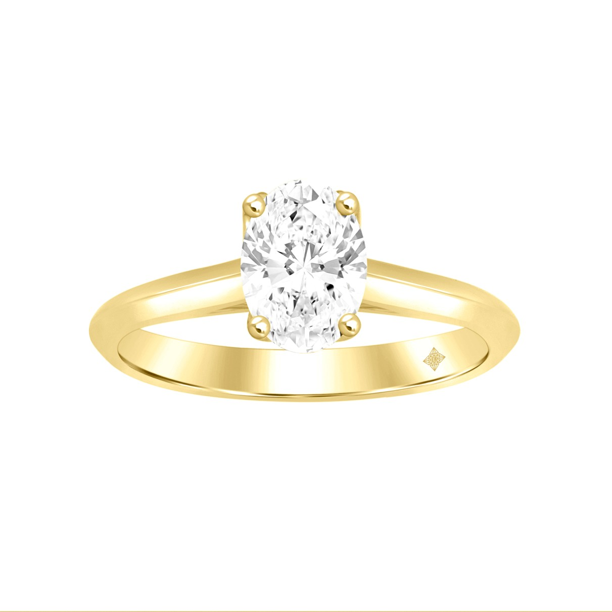 Lab Diamond Engagement Ring