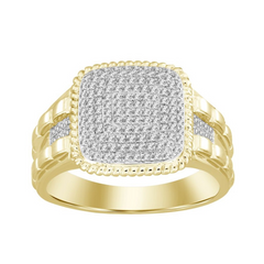 Diamond Fashion Rings  -  Men'