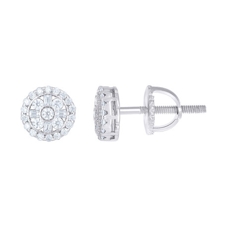 925 Sterling Silver Cz Earrings