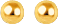 Gold Stud Earrings Broquele