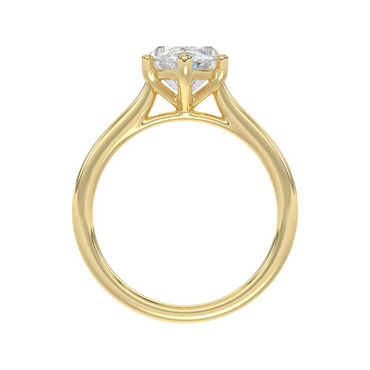 14K Yellow Gold 1.50CT Certified Lab-Grown Diamond Marquise Solitaire