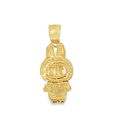 10KT Gold Plush Bear Pendant