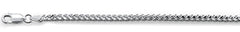 080-2.4MM Oval Franco .925 Sterling Silver Chain