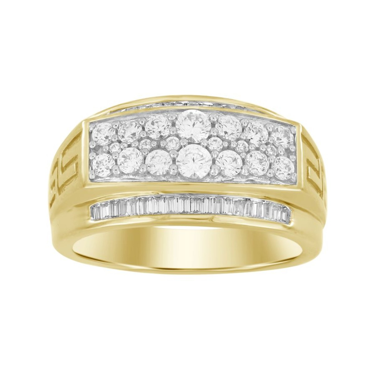 Diamond Fashion Rings  -  Men'