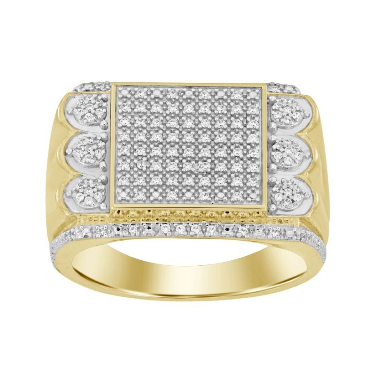 Diamond Fashion Rings  -  Men'