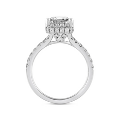 Lab Diamond Engagement Ring