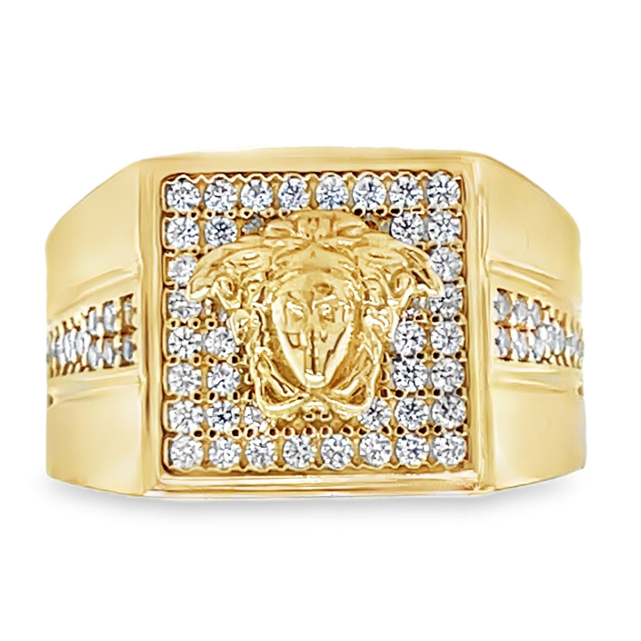 Gold Fashion Rings - Men'