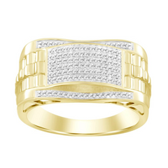 Diamond Fashion Rings  -  Men'