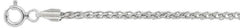 030-1.2MM Wheat/Spiga Chain .925 Solid