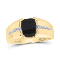 Diamond Fashion Rings  -  Men'