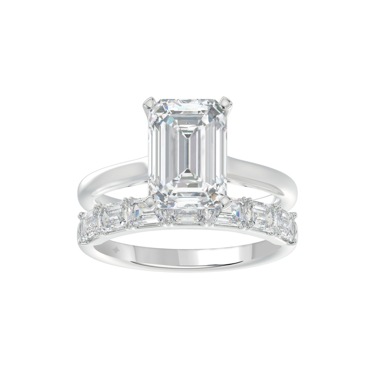 Lab Diamond Engagement Ring