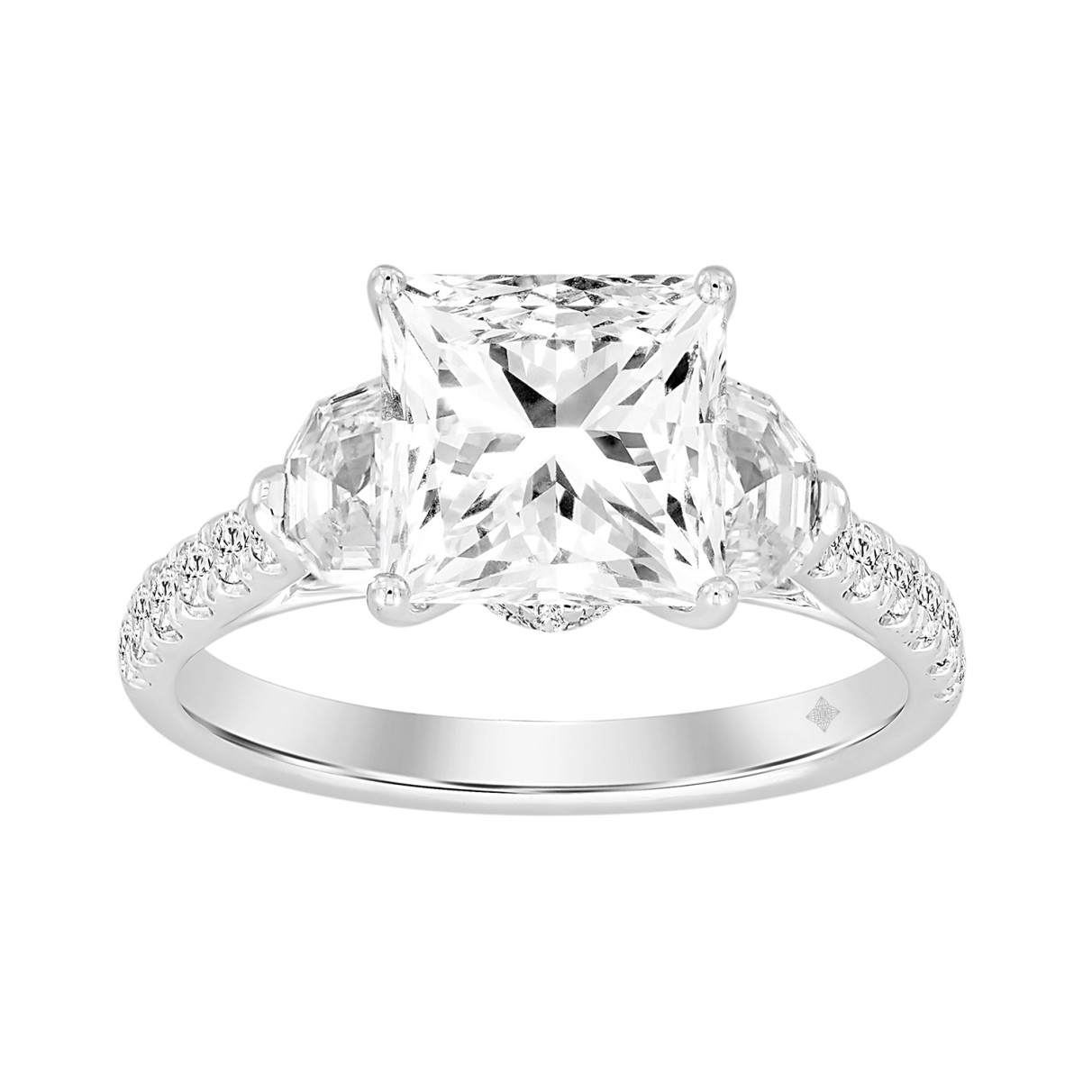 Lab Diamond Engagement Ring