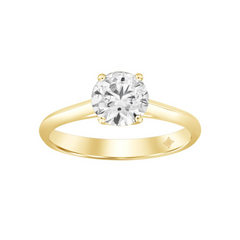 Lab Diamond Engagement Ring