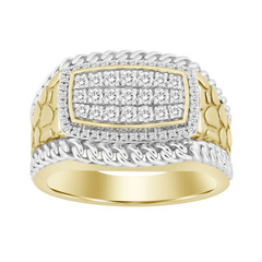 Diamond Fashion Rings  -  Men'