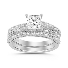 Lab Diamond Engagement Ring