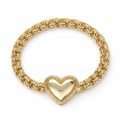 esclava tejido chino corazon para niña