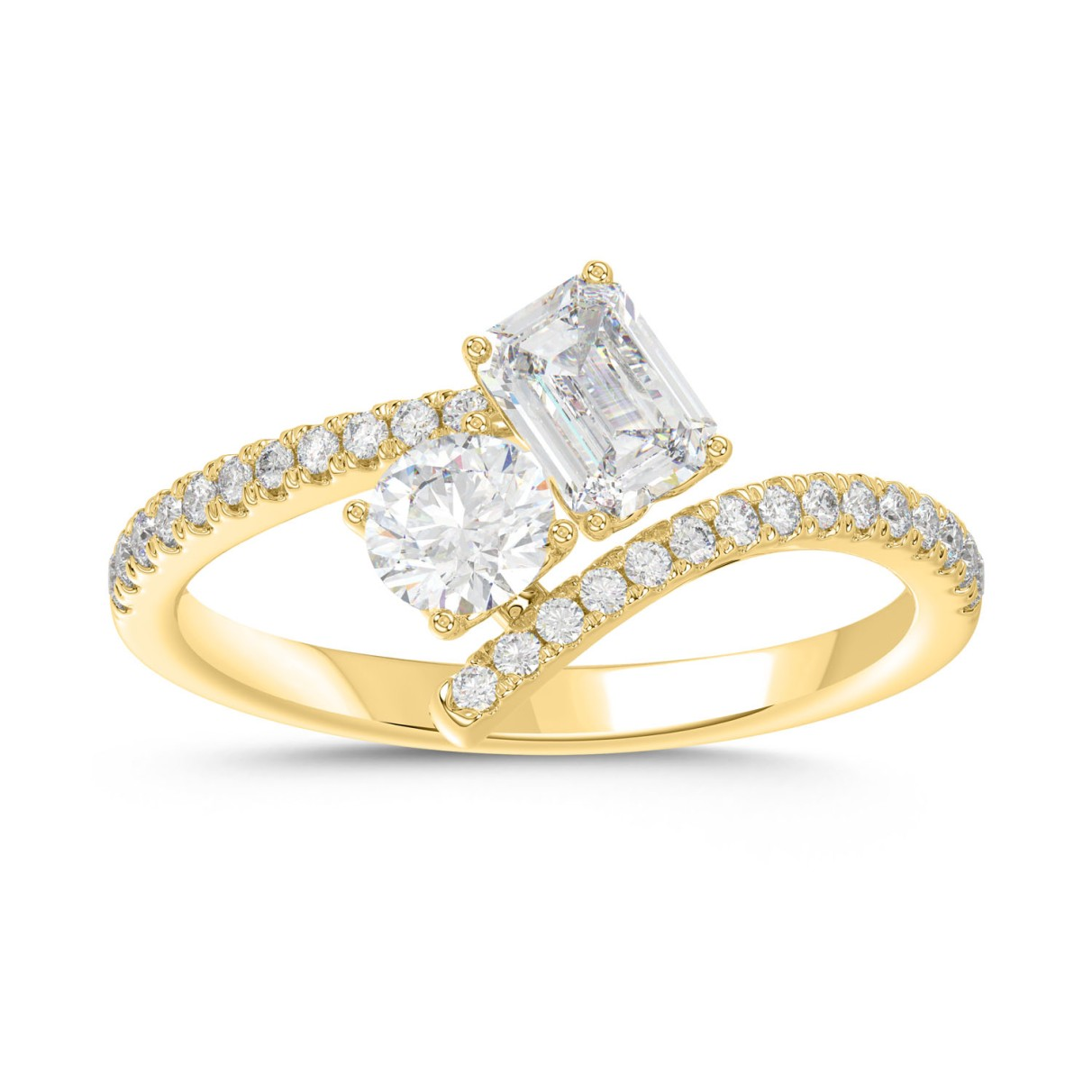 Lab Diamond Engagement Ring