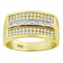 Gold Fashion Rings - Men'