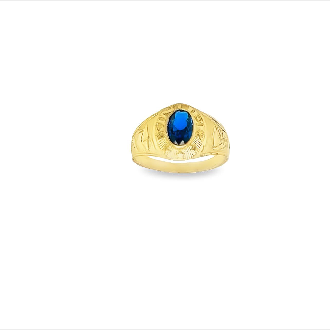 Gold Fashion Rings-Graduation