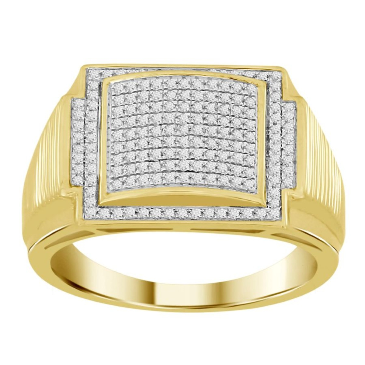 Diamond Fashion Rings  -  Men'