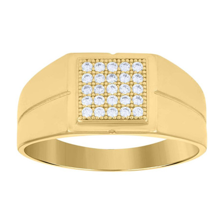 Gold Fashion Rings - Men'