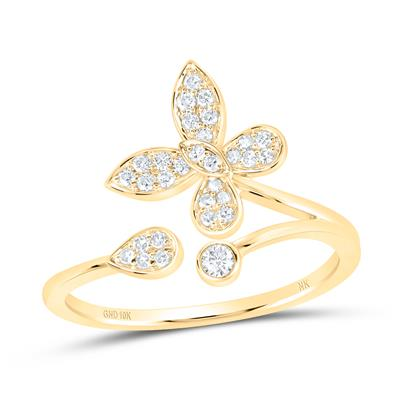 1/5 CTW DIA NK BUTTERFLY FASHION RING