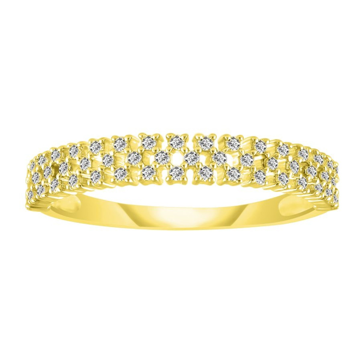 Diamond Wedding Bands  -  Women'