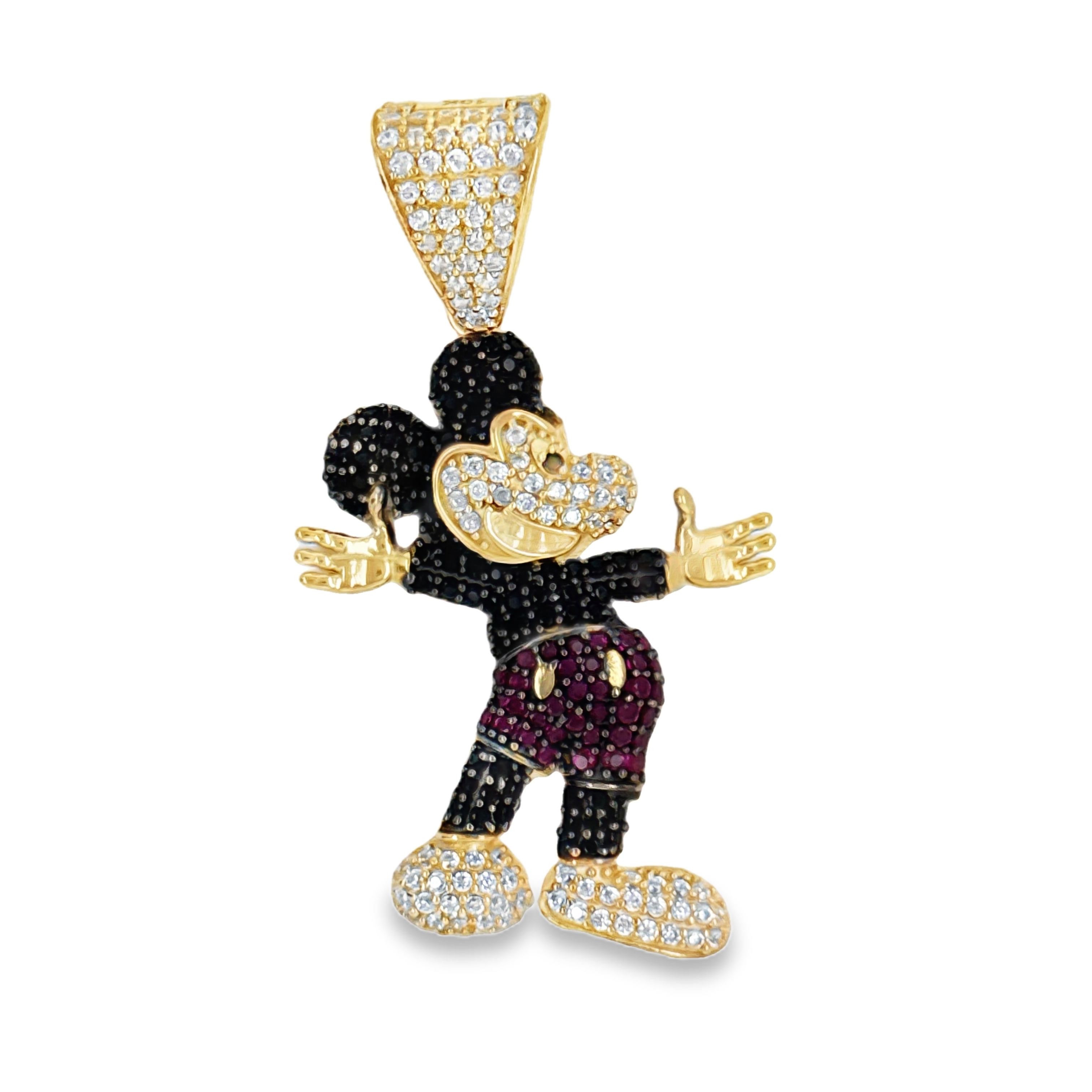 10KT Gold Mouse Pendant