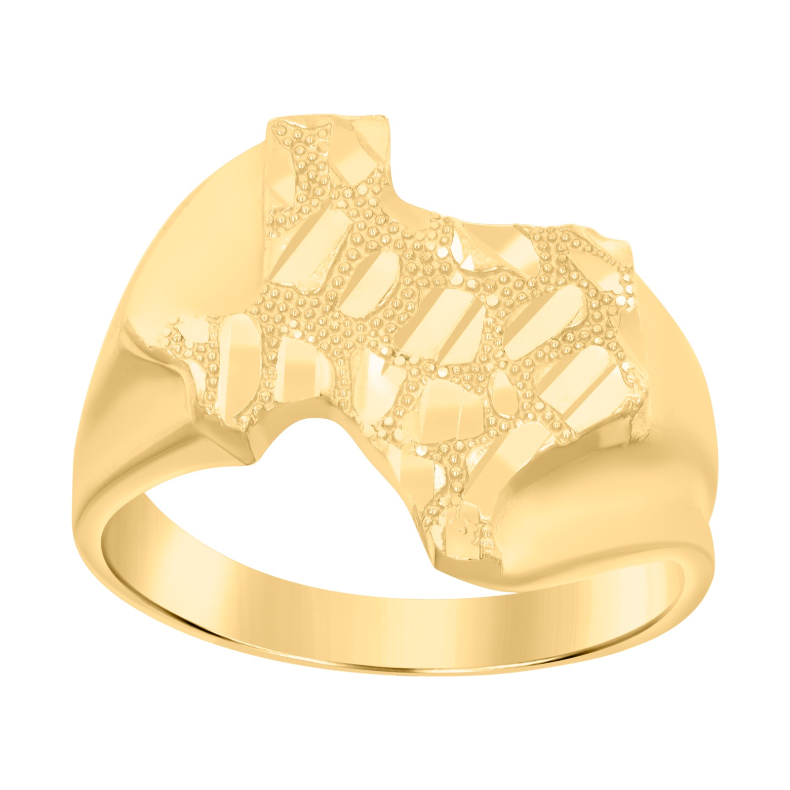 Gold Fashion Rings - Men'