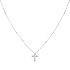 Silver Necklaces with Charm