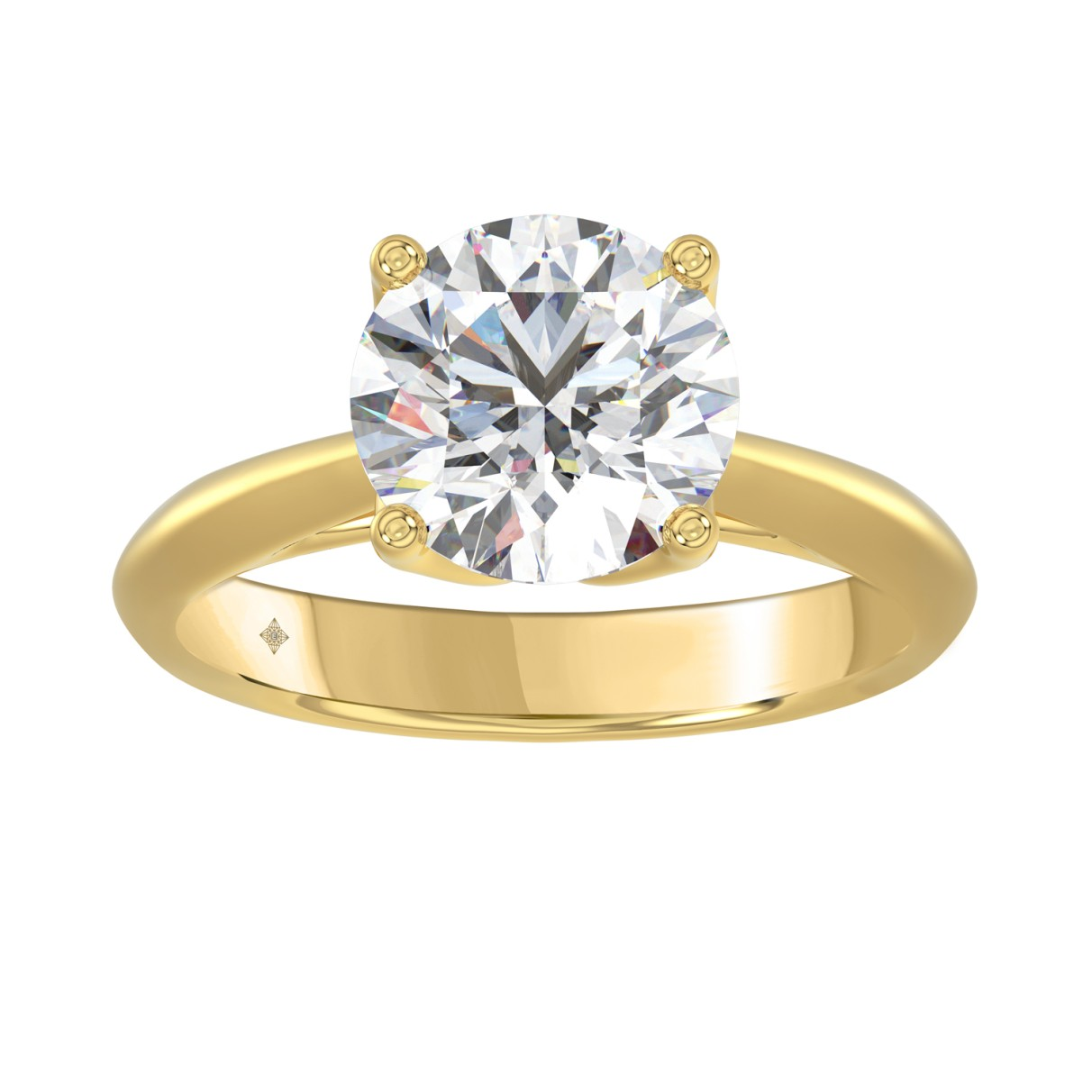 Lab Diamond Engagement Ring