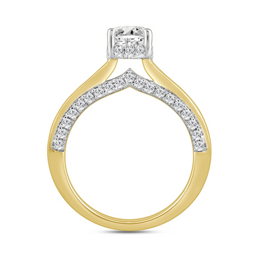 Lab Diamond Engagement Ring