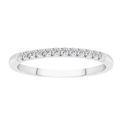 Diamond Wedding Bands  -  Women'